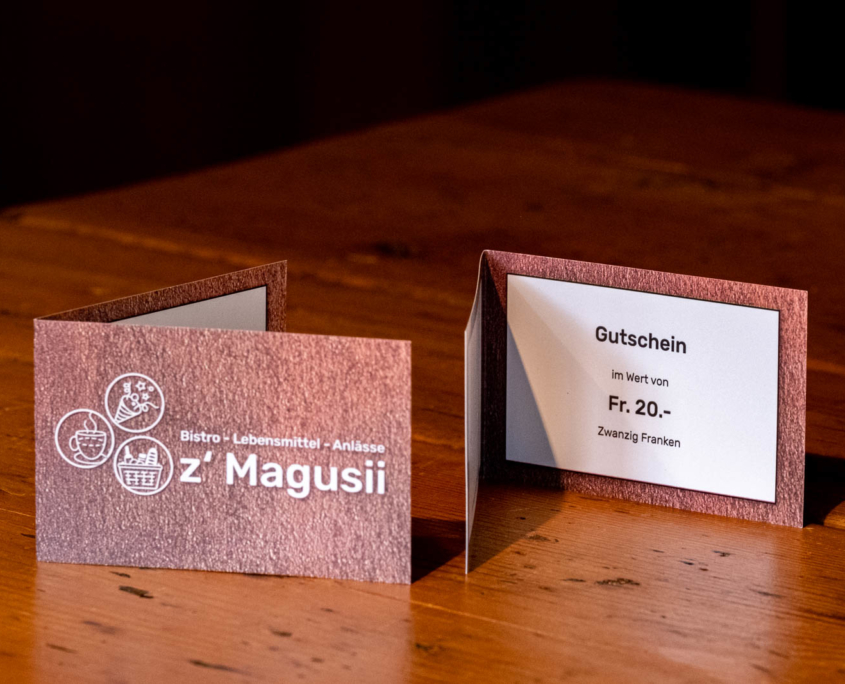 Gutschein CHF 20.-